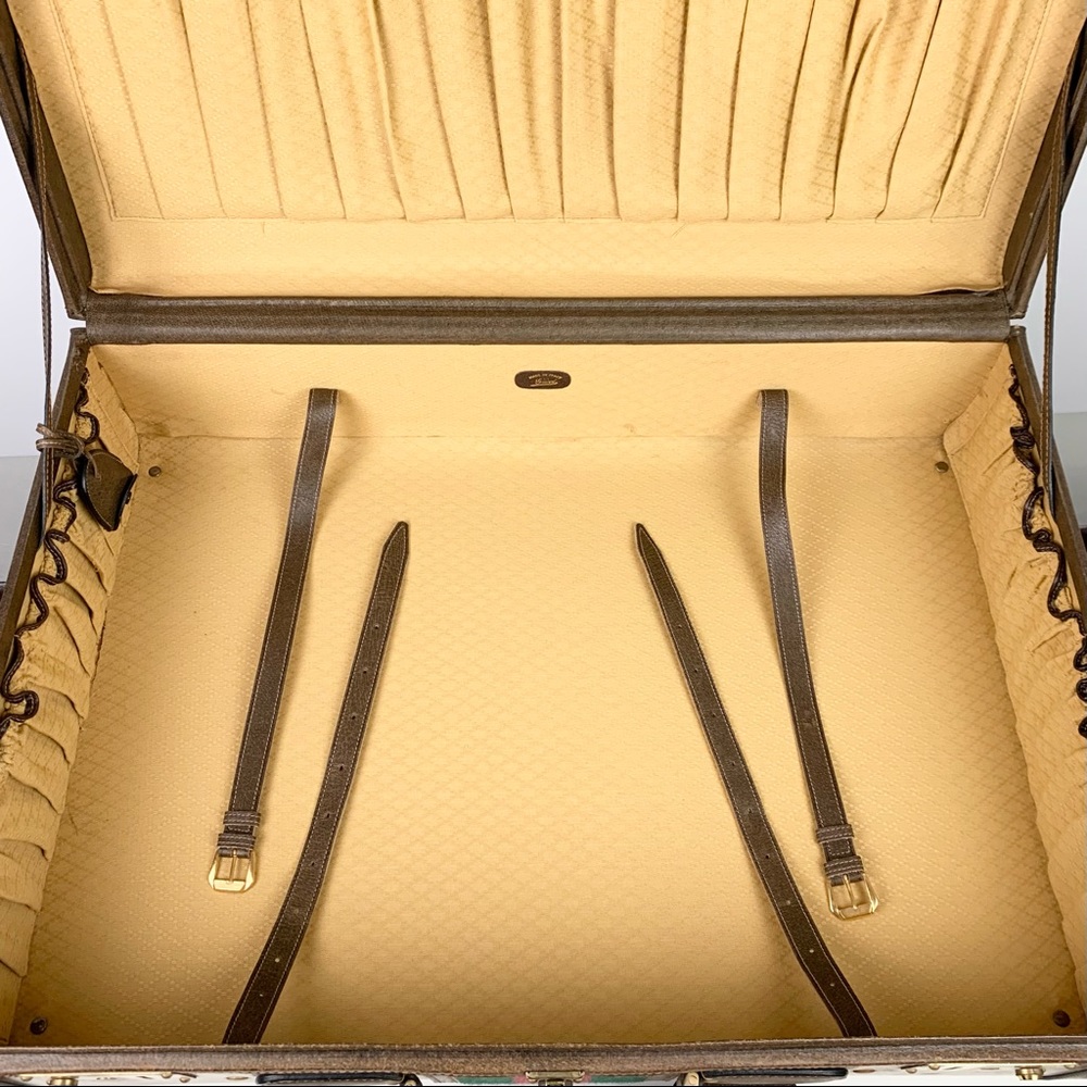 GUCCI 1960s Vintage Trunk Suitcase - Picture 12 of 16
